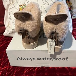 Cougar Devon Waterproof Suede Boot Women’s Sz7 in Mushroom/Taupe NEW